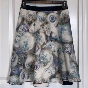 Max & Co Blue Floral Skirt - Size 2